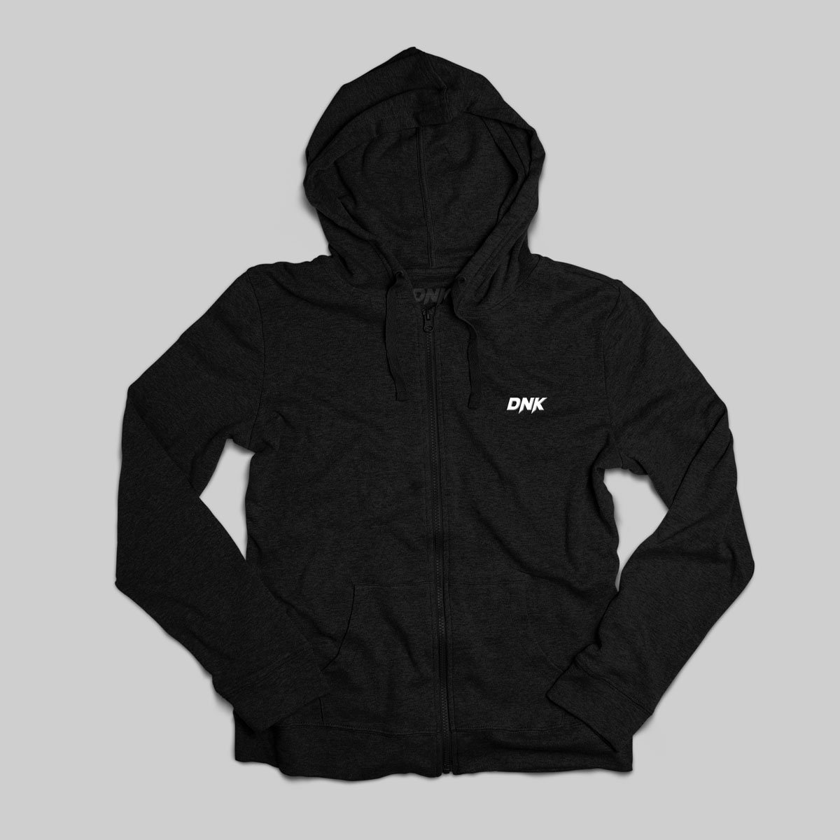 Sudadera negra con capucha